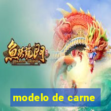 modelo de carne